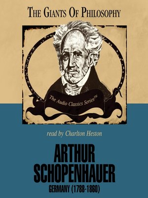 cover image of Arthur Schopenhauer